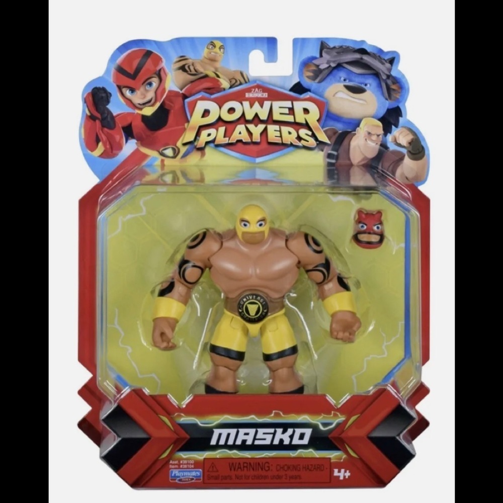 Zag Heroez Power Players Masko Action Figure